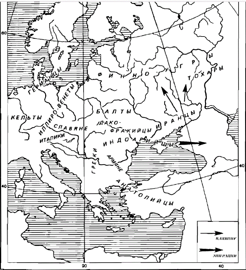 Протославянский этнос в III тысячелетии до н.э. по Трубачёву